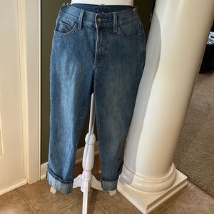 NYDJ cropped jeans.  Size 0